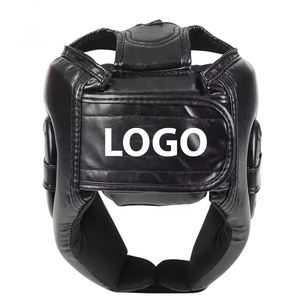Protectores de Cabeza de Boxeo Profesionales Unisex de Alta Calidad, Cuero PU, Protección para la Cabeza de Artes Marciales, Cascos de Boxeo con Logotipo Personalizado - Product Image 4