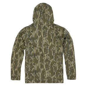 Veste de camouflage vert foncé pour homme avec capuche intégrée et poche kangourou, vêtements tactiques de chasse, vêtements de sport, haut de performance pour l'extérieur - Product Image 2