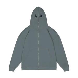 OEM หน้ากากนินจาแบบมีฮู้ดสองชั้นขนาด440กรัมเสื้อฮู้ดโอเวอร์ไซส์ใหญ่พิเศษฤดูใบไม้ร่วง - Product Image 4