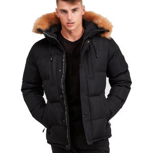 Chaqueta de Invierno con Capucha, Chaqueta Delgada y Cálida para Primavera, Chaqueta Cortavientos para Hombre, Chaqueta de Plumón de Pato y Ganso para Exteriores - Product Image 4