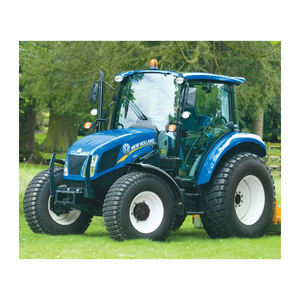 Tractor listo para cargadora con cabina de alta visibilidad, controles remotos traseros y sistema de cambio de lanzadera eléctrico suave - Product Image 1