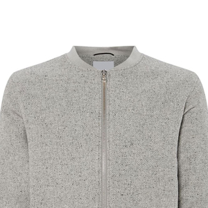 Venta al por mayor de prendas personalizadas cortavientos con cremallera chaquetas de hombre de talla grande chaquetas bomber vintage OEM con servicio - Product Image 4