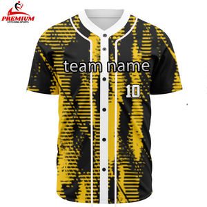 Camiseta extragrande con estampado gráfico de malla personalizada, camiseta de fútbol de poliéster con cuello de pico de béisbol, camisetas para hombres - Product Image 3