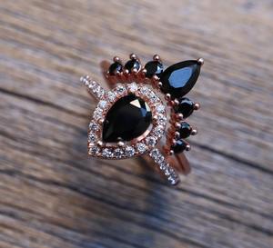 Bague en Moissanite Diamant 2 Carats Personnalisée en Usine, Or Jaune et Blanc 18K 3mm, Bijoux Décontractés pour Mariage, Anniversaire, Fête pour Femme - Product Image 4