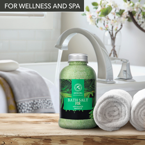 Aromatika Fir Natural Sea <b>Salt</b> for Body Bathing 600g with Rejuvenating Essential Oil - Product Image 2