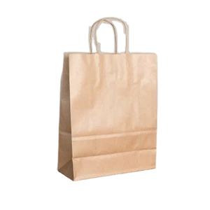 Bolsa de Compras de Papel Kraft Marrón Ecológica Personalizada, Bolsa de Regalo Reutilizable para Minoristas, Venta al por Mayor Directa de Fábrica en Vietnam - Product Image 6