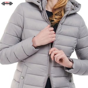 2025 Unisex Plus Size Winter Puffer <b>Jacket</b> New Arrival Low Price Breathable Parka Zipper Closure <b>Canvas</b> Stand Collar - Product Image 2