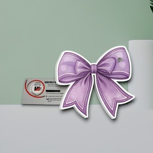 Paleta de Extensión de Pestañas Magnética con Diseño de Lazo Morado, Linda Paleta Rectangular de Diamantes para Artistas de Pestañas, Acrílico Personalizado - Product Image 2