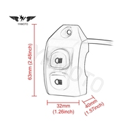 Interrupteur de commande de phare antibrouillard pour BMW R1200GS LC R1250GS R 1250GS F750GS F850GS F 750 850 ADV, bouton marche/arrêt