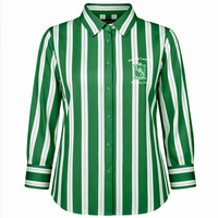 Chemise boutonnée Iota Phi Lambda Sorority, chemise formelle, chemise tissée pour tous les jours, chemise à col pour femmes, chemise habillée boutonnée sur le devant