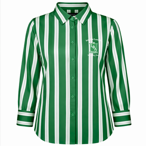 Camisa de Botones de la Hermandad Iota Phi Lambda, Camisa Formal de Uso Diario, Camisa Tejida para Mujer, Camisa con Cuello, Camisa de Vestir con Botones Delanteros - Product Image 1