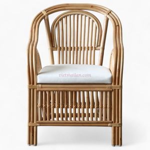 Modern Rattan <b>Armchair</b> Rattan Dining Chair High Quality and Good Price <b>for</b> Indoor Outdoor Wedding Party - Product Image 4