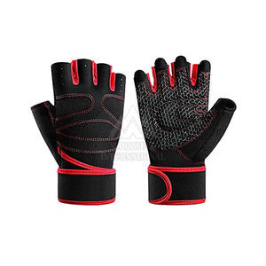 Gants d'haltérophilie pour gants d'entraînement de gymnastique Gants d'haltérophilie d'entraînement en cuir pour l'entraînement physique - Product Image 1