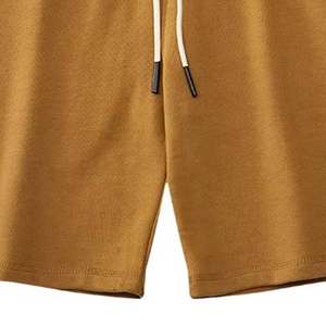 Pantalones cortos de lana para hombre con logotipo personalizado, pantalones cortos de gimnasio, mezcla de algodón, ropa deportiva, pantalones cortos para hombre al por mayor de fábrica OEM - Product Image 5