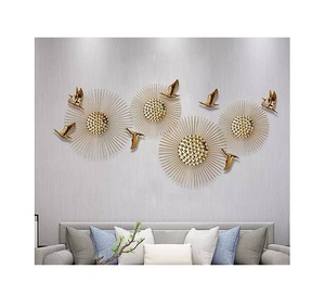 Tentures murales en métal à prix abordable Décoration murale en aluminium Art mural pour la maison, hôtel, salon, luxe, fait à la main en Inde - Product Image 5