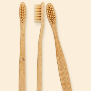2025 brosse à dents en bambou au charbon de bois sans plastique, biodégradable, brosse à dents antibactérienne pour adultes poignée durable - Product Image 1