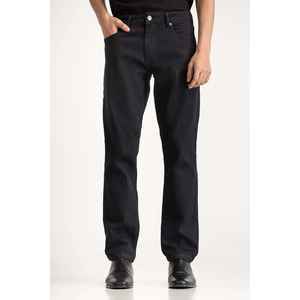 Jeans Casuales Rectos de Otoño MN-JNS-WS24-012C de Talle Medio/Alto, en Mezclilla Lavada (Clara/Oscura) con Diseño Bordado y Estampado - Product Image 3