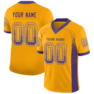 Ropa de fútbol americano para equipos juveniles, uniformes de fútbol personalizados con nombres y números, envío rápido a todo el mundo - Product Image 2