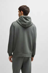 Survêtement de qualité supérieure 80% coton 20% polyester sweat à capuche zippé et pantalon coupe ajustée vêtements actifs survêtement pour hommes - Product Image 2