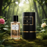 Parfum Unisexe Convivium Paris Luxe 50ml - Extrait Liquide Mixte Rose & Vanille avec Parfum Floral Longue Durée