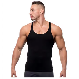 T-shirt sans manches de sport personnalisé en gros avec logo, débardeur de musculation pour entraînement physique, débardeur de musculation pour hommes - Product Image 3
