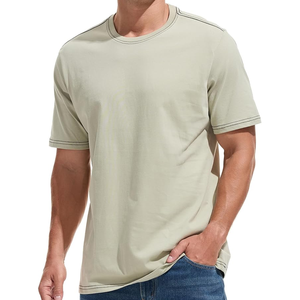 T-shirt unisexe pour femme, 270g, 100% coton, lourd, uni, manches courtes - Product Image 1