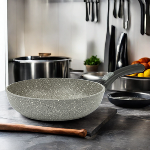Di alta qualità italiana Extra spessa in alluminio Non-Stick padella da cucina italiana con manico rimovibile per la cottura a induzione - Product Image 4