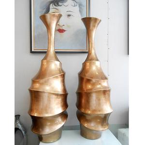 Design idéal pour la décoration intérieure Vase et vase à fleurs en or Fait à la main Personnalisé Meilleur décor d'intérieur et design fait à la main - Product Image 6