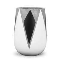 Classique Fiber De Ciment Vase Décoration de La Maison OEM Art Pots De Fleurs et Jardinières Center Commercial Hôtel Accessoires Pot De Fleur Cadeau
