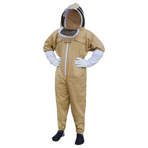 Traje de Apicultura Unisex de Lujo Personalizado, Mono de Trabajo de Venta Caliente, Color Amarillo, Servicio OEM, Traje de Abeja Transpirable para Hombre de Fábrica - Product Image 4