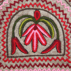 Gaba Orientals WTC 02 fait à la main laine pakistanaise thé confortable multicolore imprimé couverture pour théière pour votre expérience quotidienne du thé - Product Image 2