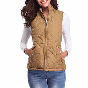 Dernière mode Automne Hiver Gilet matelassé pour femmes Gilets pour femmes Gilets chauds pour femmes Gilet sans manches - Product Image 4