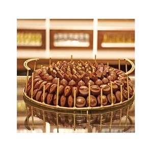 Hôtel ware rotin chocolat plateau de service design attrayant vaisselle de table chocolat servir essayer pour la vente chaude plateau de chocolat - Product Image 2