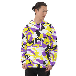 Vente en gros de sweat à capuche en molleton teinté uni 100% coton pour hommes vêtements d'hiver personnalisés - Product Image 5
