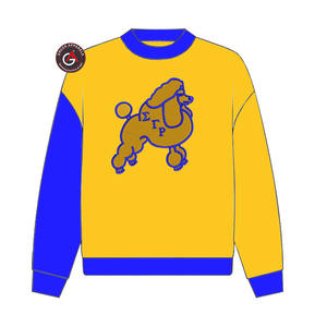 Sigma เสื้อสเวตเตอร์คอกลมปักลายสำหรับผู้หญิงแกมม่าชมรม - Product Image 4