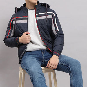 Veste matelassée pour homme, vêtements d'extérieur isolés pour l'hiver, manteau matelassé pour homme, vêtements décontractés pour temps froid - Product Image 6