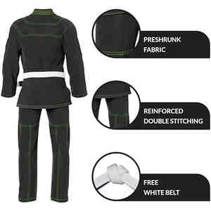 Suministro directo de fábrica, uniforme Bjj en diferentes tamaños y colores, uniforme Bjj ligero transpirable y de secado rápido - Product Image 2