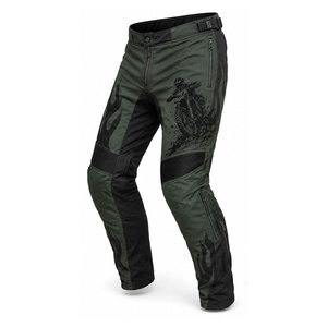 Pantalon de moto unisexe en cuir jaune et gris, respirant, imperméable, anti-UV, séchage rapide, ignifuge, grandes tailles, toutes saisons - Product Image 5