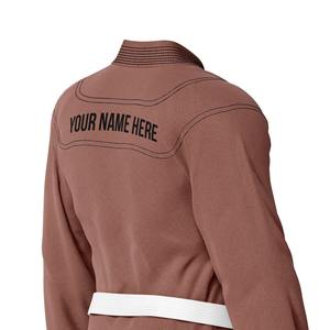 Super vente de Kimono de Jiu-Jitsu brésilien personnalisé Arts martiaux porter un uniforme de Jiu Jitsu en coton respirant aux prix les plus bas. - Product Image 5