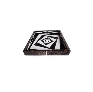 Plateau de service de table en incrustation d'os pour hôtels, meilleur fabricant, design fait à la main, meilleur plateau pour hôtels, restaurant, plateau alimentaire à vendre - Product Image 6