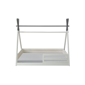 Lit pour tout-petits en hêtre naturel blanc au meilleur prix pour enfants Fournisseur de services OEM du Vietnam suivant votre application de chambre à coucher de marque - Product Image 1