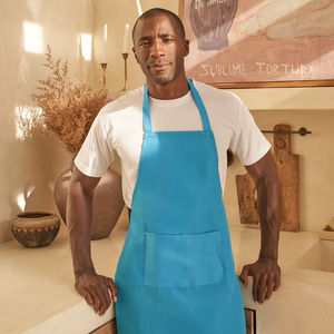 Delantal de Cocina sin Mangas BEAM 100% Poliéster No Tejido, Transpirable, Ecológico, Absorbente de Humedad, Ahorra Agua, con Bolsillo Frontal - Product Image 1