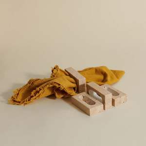 Anillo de Servilleta de Mármol Contemporáneo Personalizable para el Comedor del Hogar Moderno que Ofrece un Estilo y Funcionalidad Equilibrados - Product Image 4