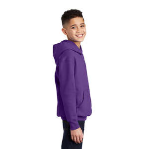 เสื้อกันหนาวมีฮู้ดแบบสวมหัวสำหรับเด็ก, เสื้อมีฮู้ดสำหรับทุกเพศเสื้อสเวตเตอร์มีฮู้ดเสื้อจั๊มเปอร์ใส่ไปโรงเรียน - Product Image 3