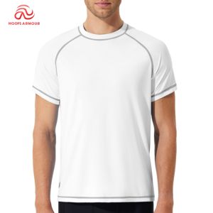 Compra equipo de protección contra sarpullidos de camuflaje de alta calidad para BJJ MMA Jiu Jitsu sublimación personalizada media manga protector contra sarpullidos para hombres - Product Image 4