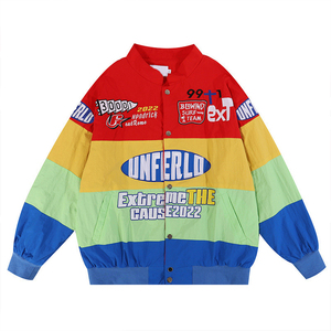 Veste de style universitaire vintage NASCAR en coton 100% de haute qualité, sur mesure, taille plus, avec broderie personnalisée, ODM OEM - Product Image 1