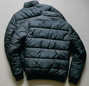 Manteau matelassé lourd à capuche LAYENNE, veste d'hiver en duvet pour homme, veste à capuche zippée en duvet pour homme - Product Image 4
