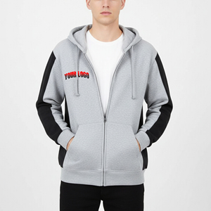 Sudaderas de Invierno de Forro Polar Bordadas Personalizadas al por Mayor para Hombre, 100% Algodón, Talla Grande, Cómodas, con Paneles Laterales, Hombros Caídos, Estilo Hip Hop - Product Image 6