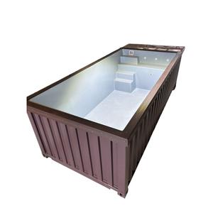 ภาชนะบรรจุสระว่ายน้ำหรูหราสระสำเร็จรูปแบบครบวงจรจาก20FT/40ft ภาชนะบรรจุ ISO - Product Image 1