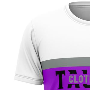 เสื้อยืดผู้ชายผ้าฝ้าย100% มาใหม่เสื้อยืดผู้ชายแขนสั้นไหล่ตกไหล่เสื้อลำลองพิมพ์ลายเสื้อเปล่า - Product Image 3